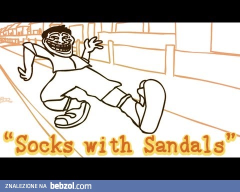 Skarpety i sandały