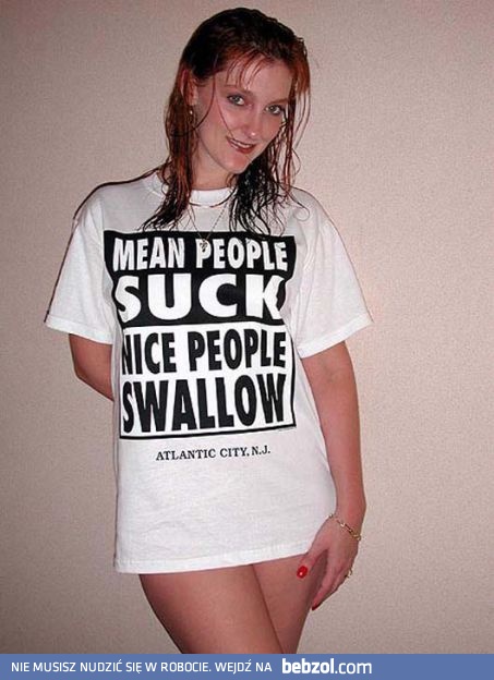 Mili ludzie połykają