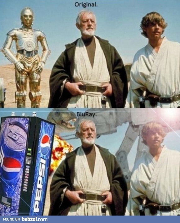 Original vs new Star Wars