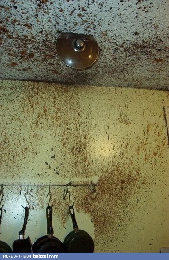 Slight kitchen mishap.  