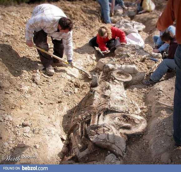 Archaeologists uncover a strange artifact