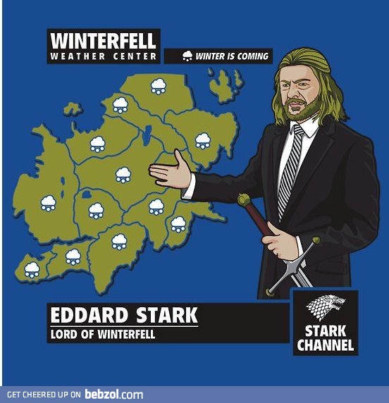 Just another weatherman...  