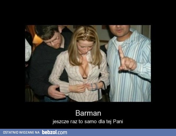 To samo dla tej pani!