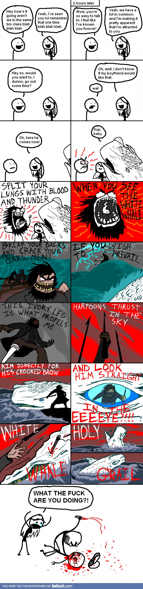 Every girl i talk to