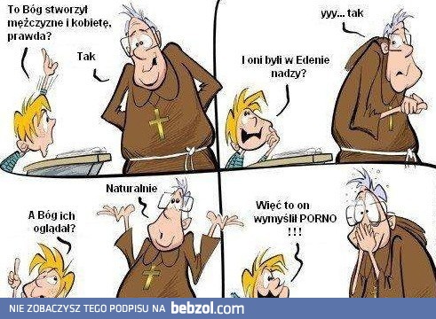 Bóg wymyślił porno!