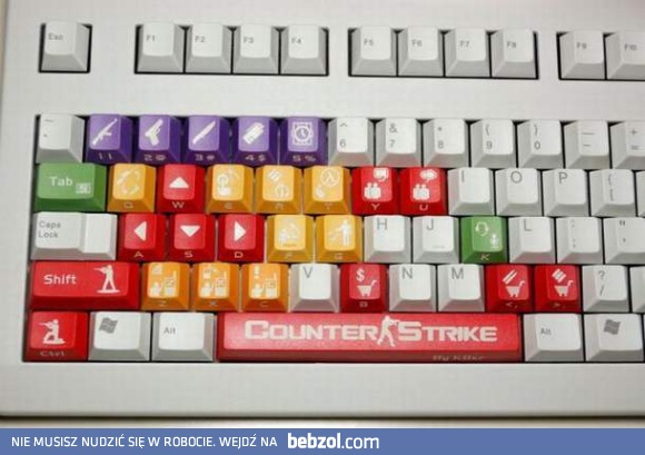 Klawiaturka do Counter-Strike'a