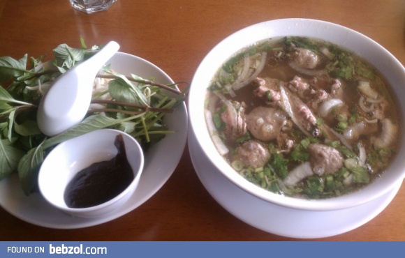 Lunch today: Pho. Anyone else a fan?