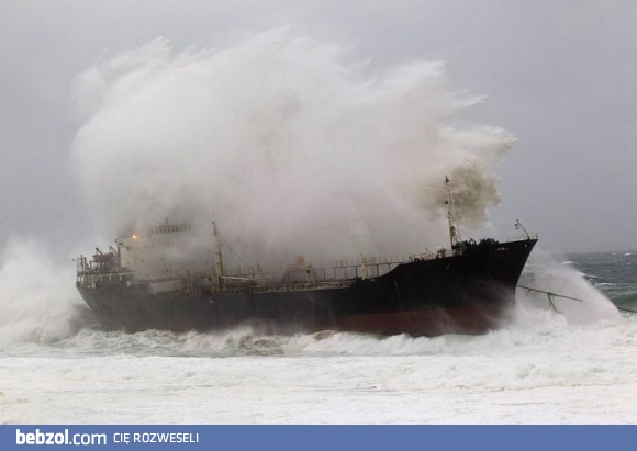 Burza na morzu