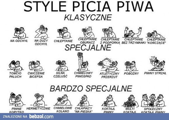 Style picia piwa