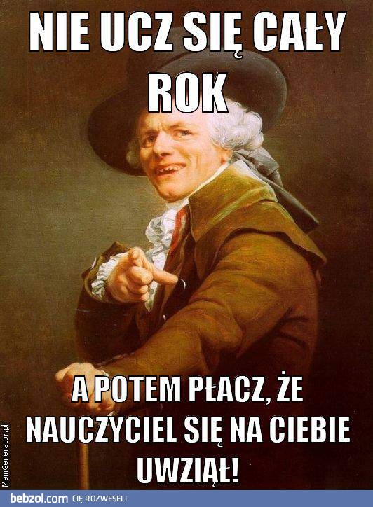 Potem może być za późno!