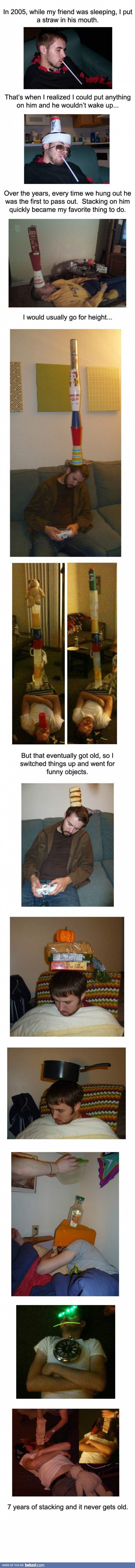 Stacking throughout the years