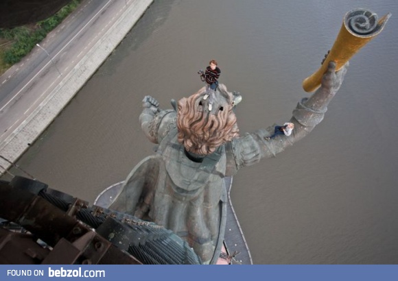 Standing on the head