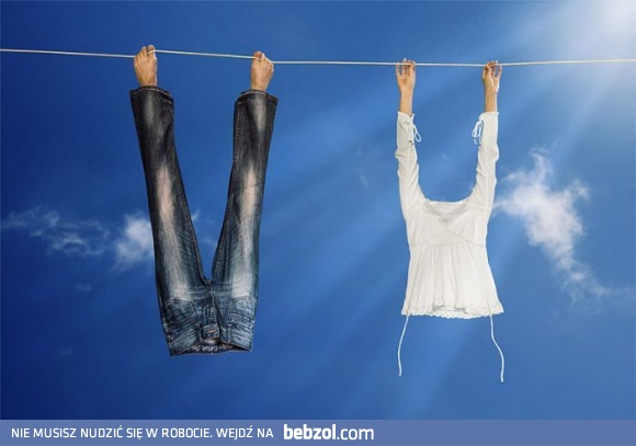 Po prostu pranie, a co myślałes?