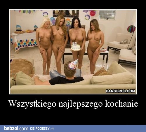 Też poproszę takie życzenia urodzinowe! ;-)