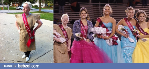 I was nominated for Homecoming Queen and this is what I wore.