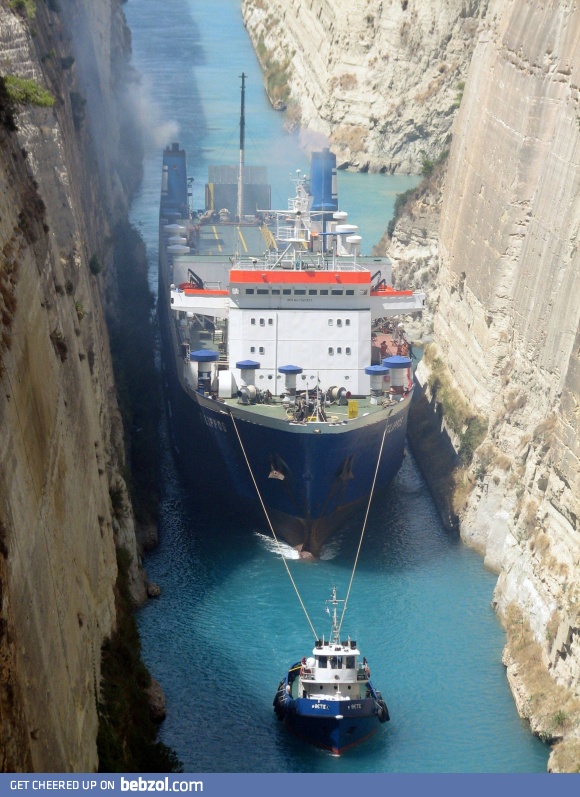 Corinth Canal.