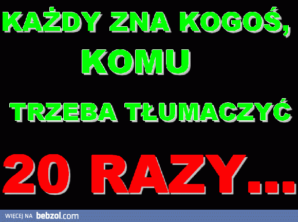 Też was to denerwuje?