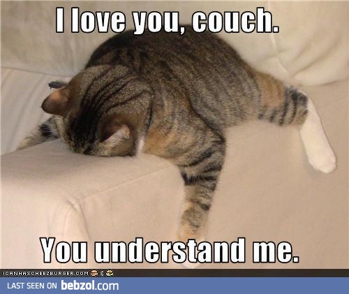 This is how I feel after a long day...  