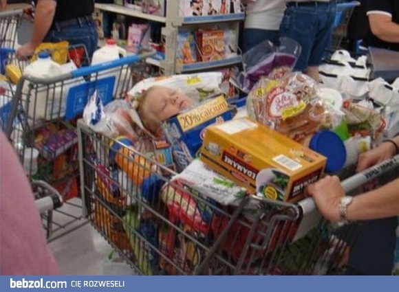 Zakupy są męczące