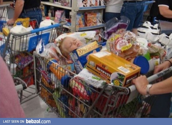 Shopping can be tiresome