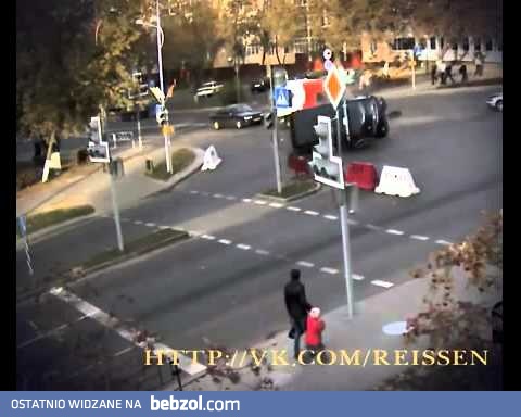 Wysiadka na skrzyżowaniu