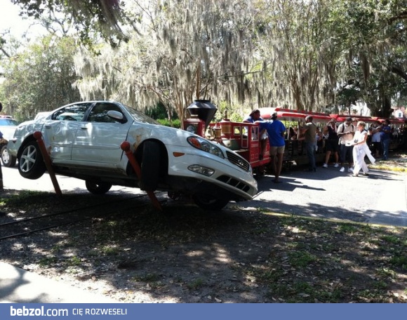 Straszny wypadek kolejowy