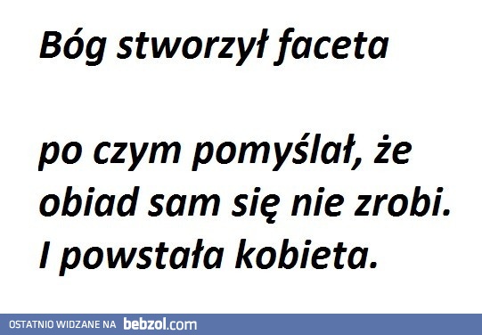 Jak powstała kobieta?