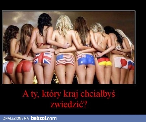 Który kraj wybierasz?