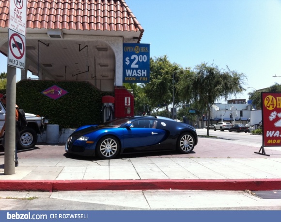 A Ty gdzie myjesz swojego Bugatti Veyron?