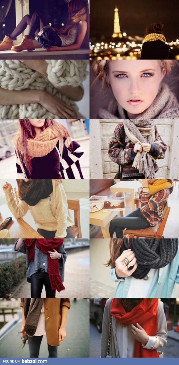 Scarfs for the season!