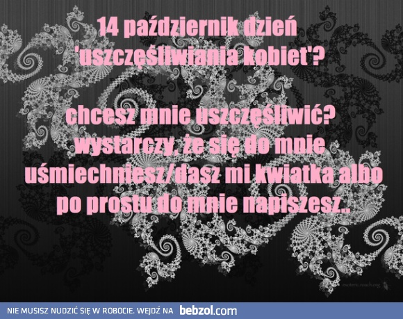 Jak uszczęśliwić kobietę?