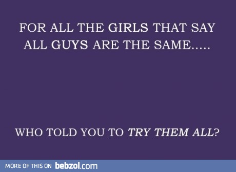 For all those girls...