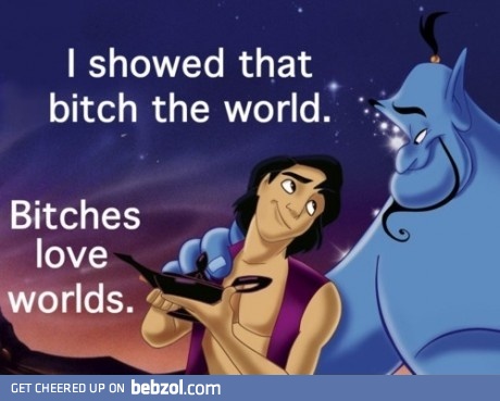 Bitches loves new worlds