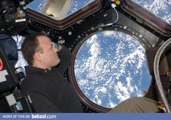 A photo from the outer space