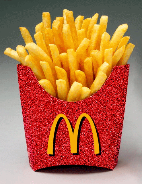 <3 fryteczki z McDonlads