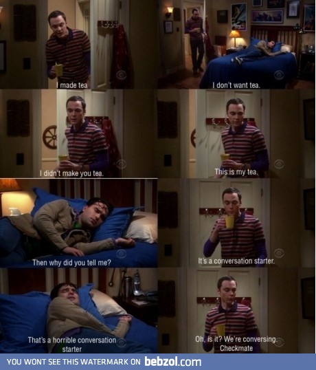 Conversation starter...