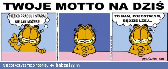 Motto na każdy dzień