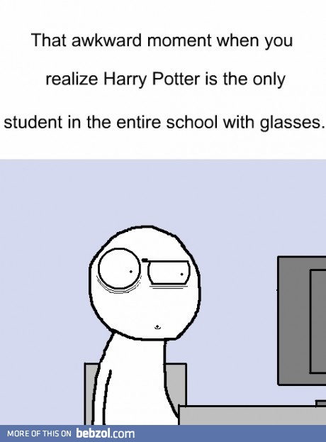 That awkward moment...