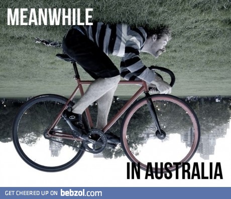 Meanwhile in Australia....