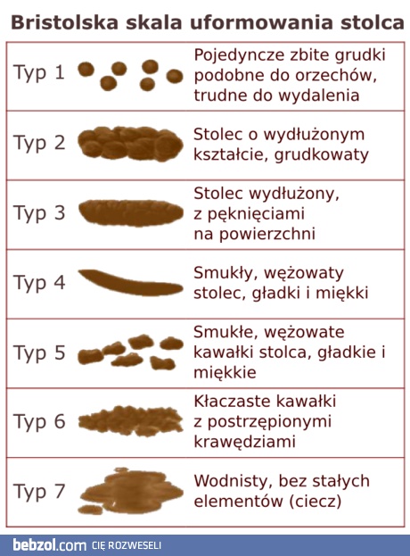 Bristolska skala uformowania stolca