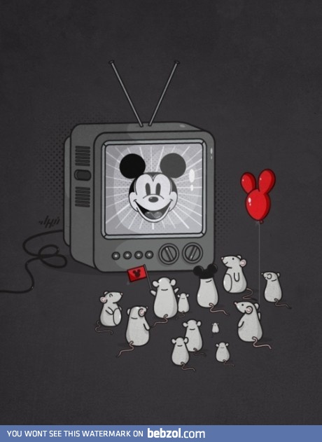 Everybody likes the Mickey Mouse!
