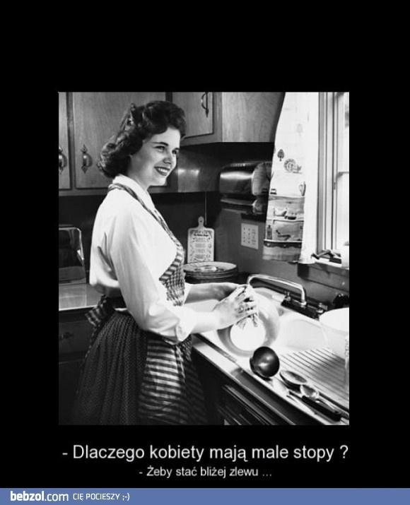 Dlaczego kobiety mają małe stopy?