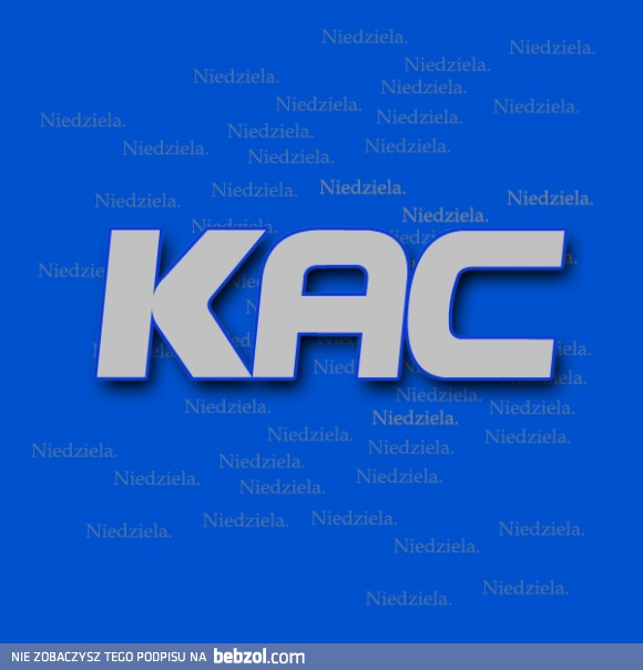 Niedzielny kac -morderca