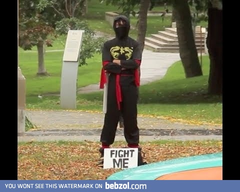 Fight me!