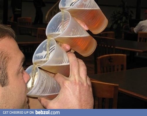 The best way to drink beer
