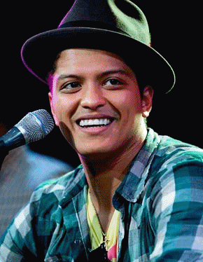 Bruno Mars rocks!
