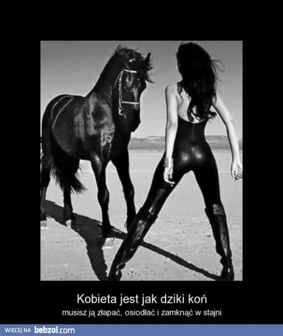 Kobieta jest jak dziki końc