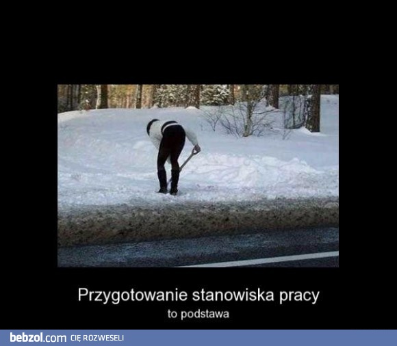 Przygotowanie stanowiska pracy