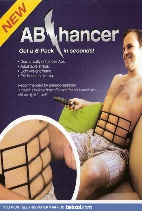 Instant six-pack!