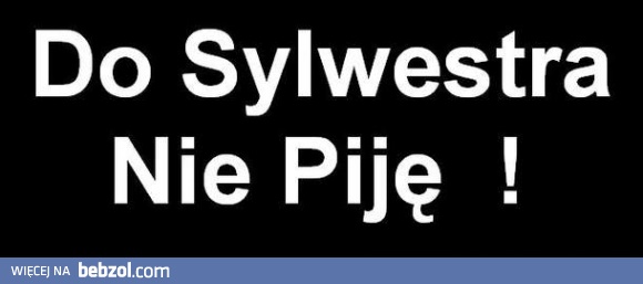 Poważne postanowienie